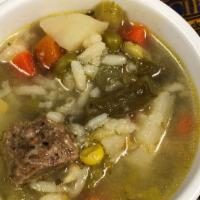 Homemade Soup · Choose one of our award winning homemade soups. Minestrone or soup of the day. Made fresh da...