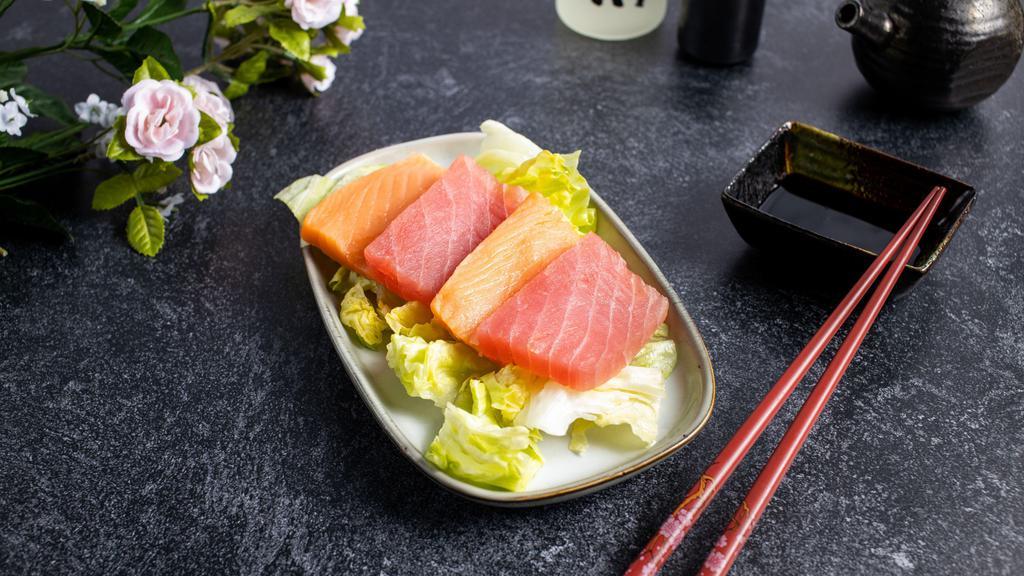 Albacore Sashimi · 8 pieces albacore sashimi.