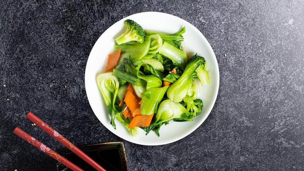 Steamed Vegetables  · Fresh mixed vegetables steamed to perfection and tossed with seasoning