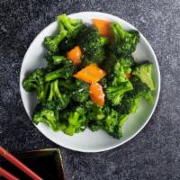 Steamed Broccoli  · Fresh broccoli steamed to perfection and tossed with seasoning