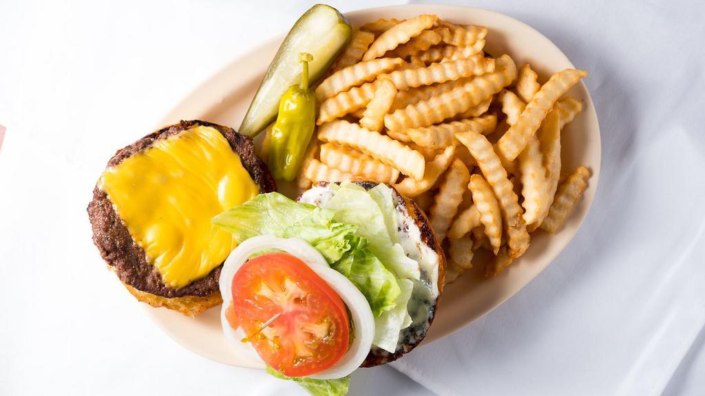 Cheeseburger · A 1/4 lb. burger with your choice of cheese.