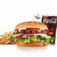 Beyond Famous Star® With Cheese Combo · Charbroiled 100% plant-based Beyond Burger® patty on our iconic Famous Star®, featuring melt...