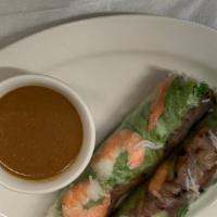  Gỏi Cuốn Đặc Biệt · (Pho Tiger special spring rolls) Marinate lemongrass pork & shrimp with vermicelli noodle, l...