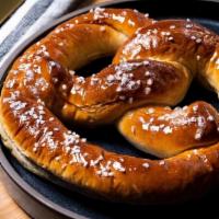 Soft Pretzel · served with honey Dijon, and cheese sauce