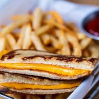 Grilled Cheese · Served with fries