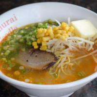 Miso Ramen · Miso is added to this Sapporo ramen. Please choose either chicken or pork broth. Served with...