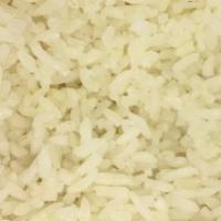 Side White Rice · 16 oz paper container.