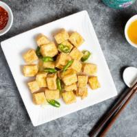 Bites Of Fury · Deep-fried diced tofu stir-fried with onions and chilis