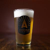 Kolsch · Herbal, earthy and brilliantly clear  with a light hop character throughout, this ale will m...
