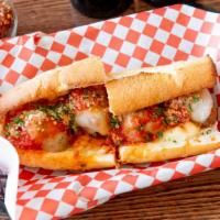 Meatballs Sub · Our delicious homemade meatballs with sauce and provolone cheese