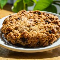 Oatmeal Raisin Cookie · Just a Classic Oatmeal & Raisin with one twist; Its Massive!!