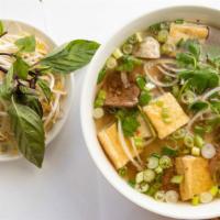 House Special Pho · Soup broths are made from fresh assorted vegetables and fruits.