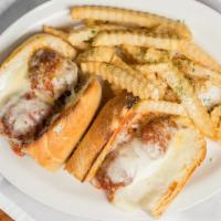 Meatball Parmigiana · 