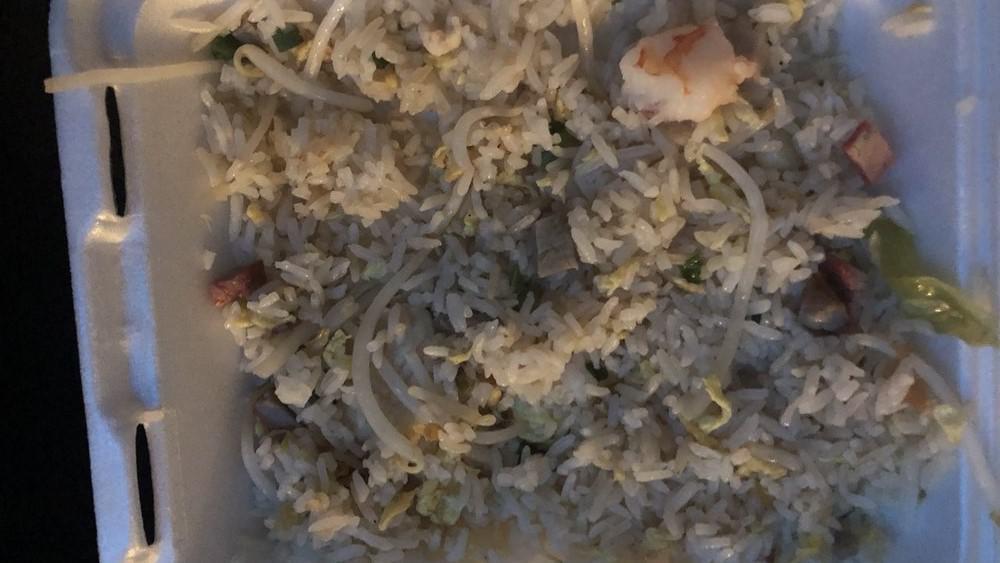 House Special Fried Rice · Shrimp, chicken, B.B.Q. pork.