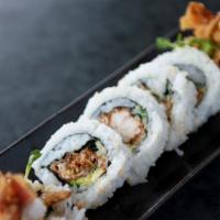 Spider Roll · Soft shell crab roll.