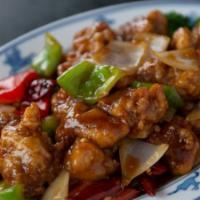 General Tso’S Chicken · Lightly battered chicken that’s crispy on the outside and juicy on the inside covered with a...