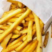 French Fries · Crispy golden straight-cut French fries.