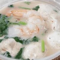 Tom Ka Soup(16 Oz) · Hot & Sour soup with coconut milk, red onion, galanga,. lemongrass, lime leaves, oyster mush...