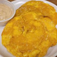 Tostones · Green Pressed Plantains