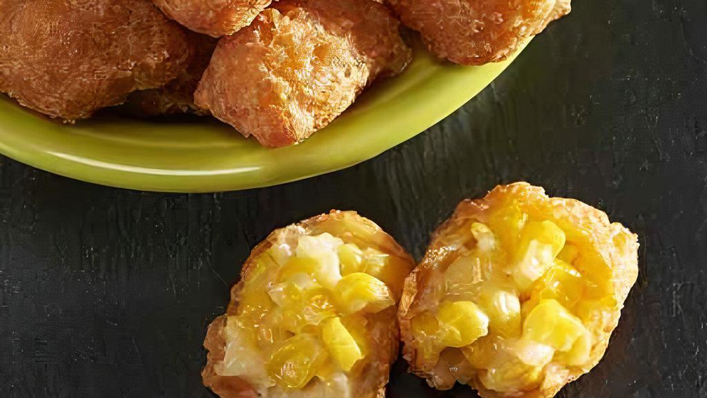 Sweet Corn Nugget · Ball of battered fried corn.
