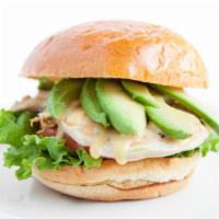 Chicken Classic With Fries · All-natural grilled or crispy chicken breast | lettuce | tomato avocado | honey mustard on a...