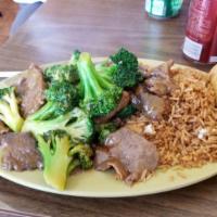 #6. Beef With Broccoli · Sliced beef, broccoli in special brown sauce