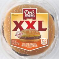 Deli Express Charbroil Beef Patty With Cheese Sandwich · 9.6 Oz