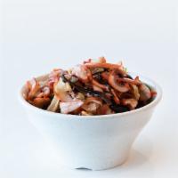Spicy Squid Salad · Spicy Squid Salad, Spring Mix