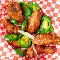 Cánh Gà Chiên Nước Mắm · 8.	CÁNH GÀ CHIÊN NƯỚC MẮM – Crispy Chicken Wings ( 6 pieces