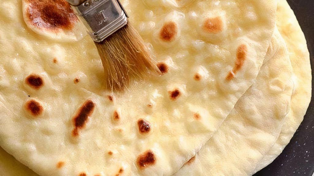 Butter Naan · naan bread coated with thin layer of butter