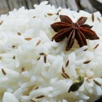 Basmati Rice · side of white basmati rice