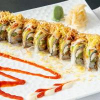 Oh Yes! Roll · Raw Fish. Fresh tuna, salmon, yellowtail, escolar, cooked shrimp, tobiko, red snapper, avoca...