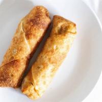 Egg Roll (2 Pc) · Two pieces deep fried egg rolls.