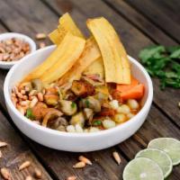 Vegetable Ceviche* · Hearts of palm, jicama, avocado, tomato, cucumber, aji amarillo, cilantro.