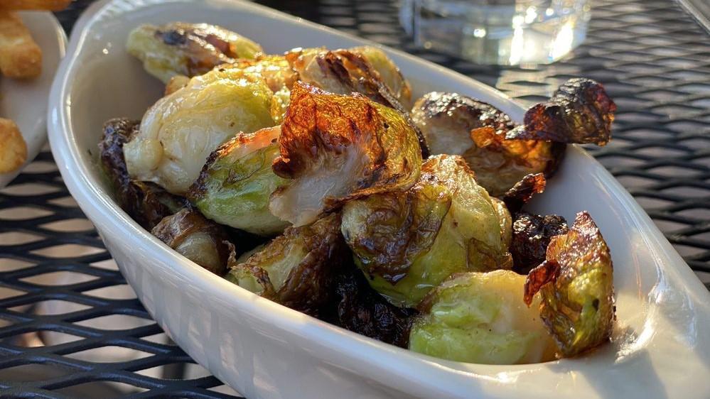 Roasted Brussels Sprouts  · tamarind glaze, cashew butter