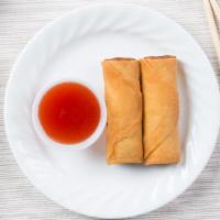 Spring Roll Vegetable (2 Pc) · 2 pieces. rice paper or crispy dough filled with shredded vegetables.