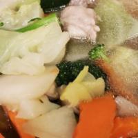 Wor Wonton Soup · Bowl. Chicken, pork, shrimp.