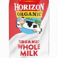 Organic Whole Milk · Horizon organic whole milk.