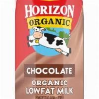 Organic Chocolate Milk · Horizon organic chocolate milk.