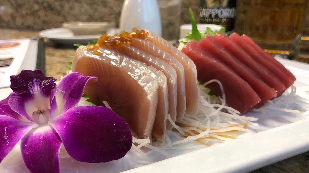 Tuna Nigiri (2) · The consumption of raw or under cooked food such as beef, eggs, fish, poultry, shellfish and oysters may cause an increased risk of foodborne illness.