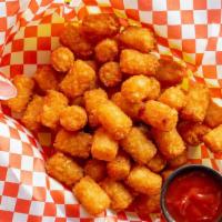 Tater Tots · Made from grated and deep-fried potato.