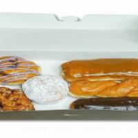 We Pick Half Dozen Assorted Donuts · We pick 6 of our delicious flavors!