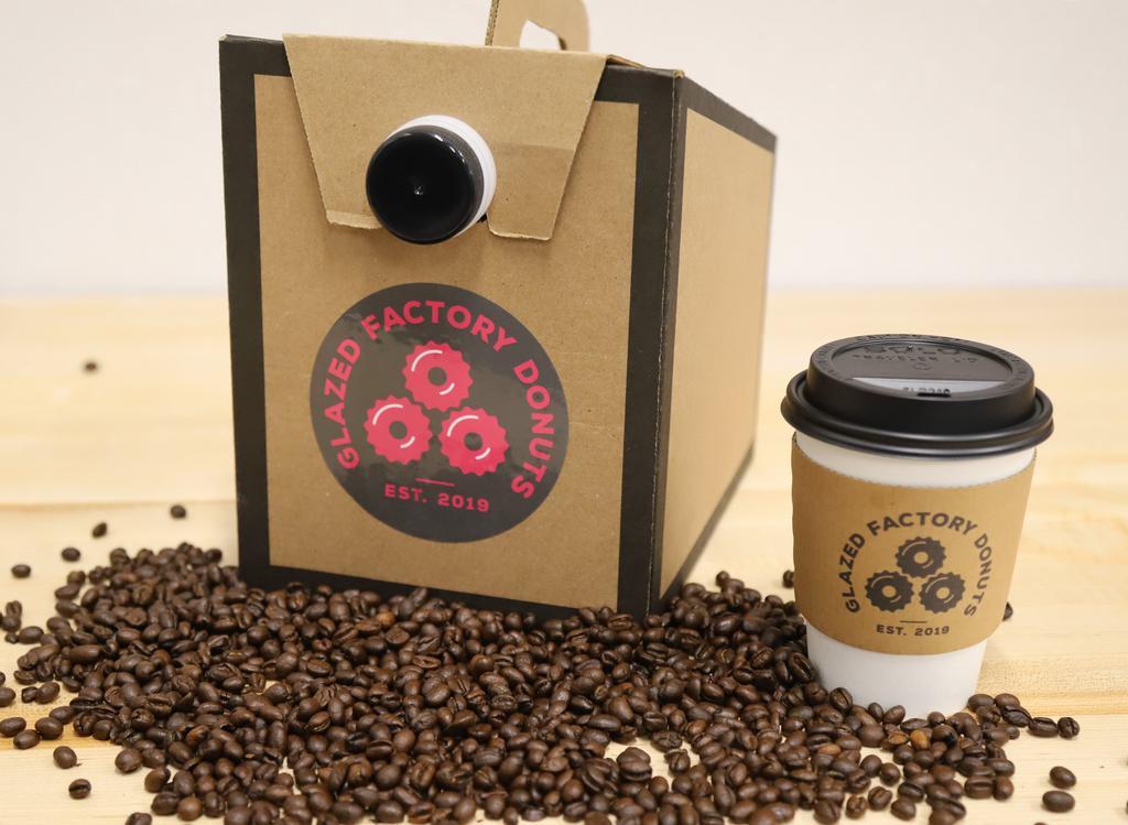 Coffee For The Group · Freshly brewed coffee served in a 96oz pourable container. Includes cups, lids, half & half, sugar & stirrers. Serves up to 10.
