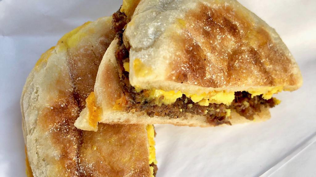 Plant-Based Classic Breakfast Sandwich · Olympic Vegan Foods classic breakfast sandwich comes on an English muffin with plant based meat, plant-based egg and plant-based cheese.