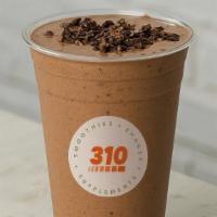 Chocolate Pb · 310 Chocolate Bliss Protein, Almond Milk, Bananas, Peanut Butter, Cacao, Cacao Nibs, Rolled ...