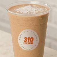 Almond Delight · 310 Chocolate Bliss Protein, 310 Toasted Coconut Protein, Almond Milk, Banana, Almond Butter...