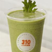 Green Goddess · 310 Unflavored Protein, 310 greens juice, 310 Sour Apple Collagen, apple juice, kale, mango,...