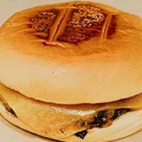 Plain Cheeseburger · plain patty, cheddar cheese on a toasted bun