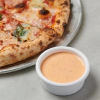Side Spicy Ranch · Calabrian Chili Ranch, smooth and spicy
