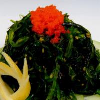 Seaweed Salad · Marinated seaweed japanese spices.